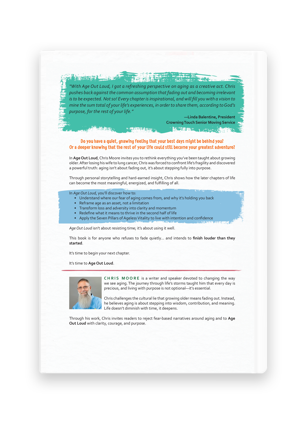 Age Out Loud Book is Available On Kindle